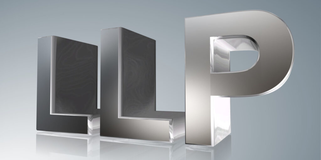 3D image of LLP in silver.