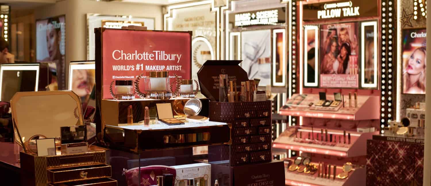 Charlotte Tilbury makeup concession