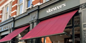 External image of Skewers on Long Acre, Covent Garden, offering healthy and sustainably packaged lunches for all tastes and dietary requirements.